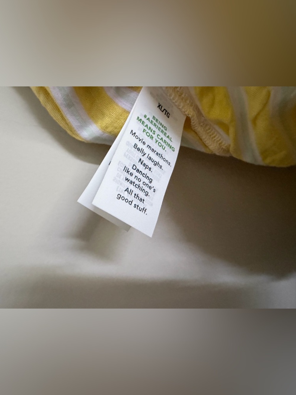NWT Aerie Off-Duty Seersucker Side Tie Trouser PJ XL longwear casual cottonmodal - Picture 11 of 13